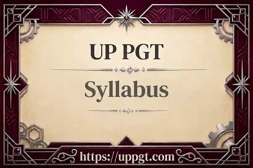 UP PGT Syllabus 2026 Released: Check Exam Pattern, Subject Wise PDF Download
